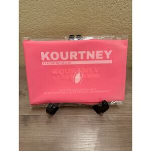 Kourtney Self Tan Application Mitt Pink New Sealed